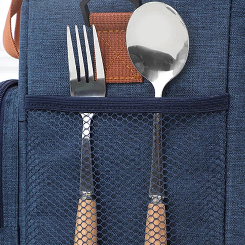 Bolsa Térmica Slim para Alimentos - Isotérmica, Compacta e Ideal para Viajes