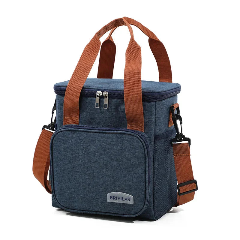 Bolsa Térmica Slim para Alimentos - Isotérmica, Compacta e Ideal para Viajes