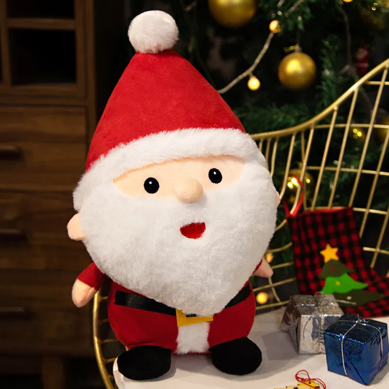 Bonecos de Pelúcia para Decoração de Natal - Adornos Festivos de Natal