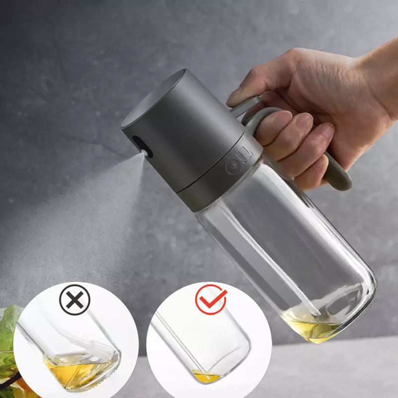 Borrifador de Azeite com Porta Azeite e Vinagre - Utensílio de Cozinha
