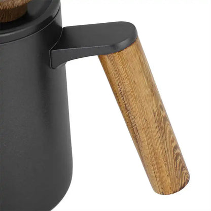 Bule de Aço Inox com Bico Fino - 350ml e 600ml - Cores: Azul Marinho, Preto e Branco