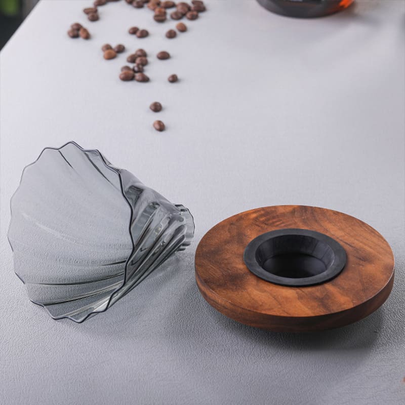 Bule de Café em Vidro Borossilicato com Coador Hario V60