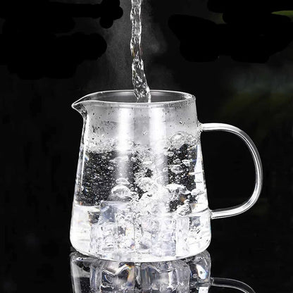 Bule de Chá em Vidro com Infusor de Aço Inoxidável