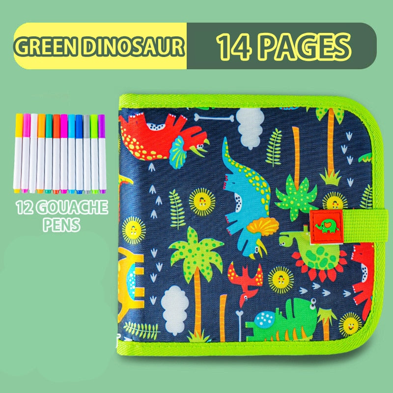 Caderno de Desenho Apagável Reutilizável - Ideal para Criatividade Sem Limites