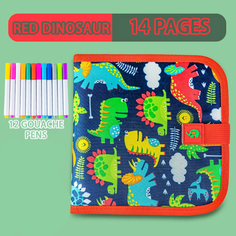 Caderno de Desenho Apagável Reutilizável - Ideal para Criatividade Sem Limites