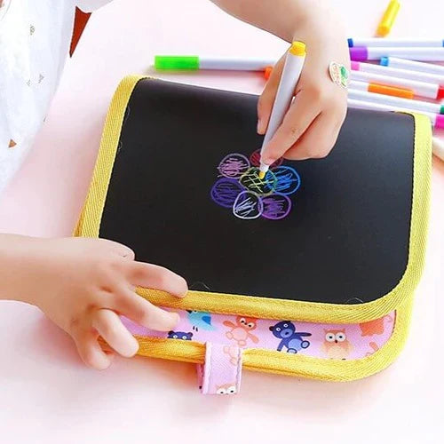 Caderno de Desenho Apagável Reutilizável - Ideal para Criatividade Sem Limites