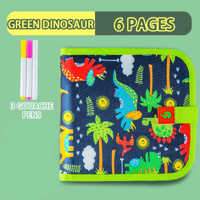Caderno de Desenho Apagável Reutilizável - Ideal para Criatividade Sem Limites