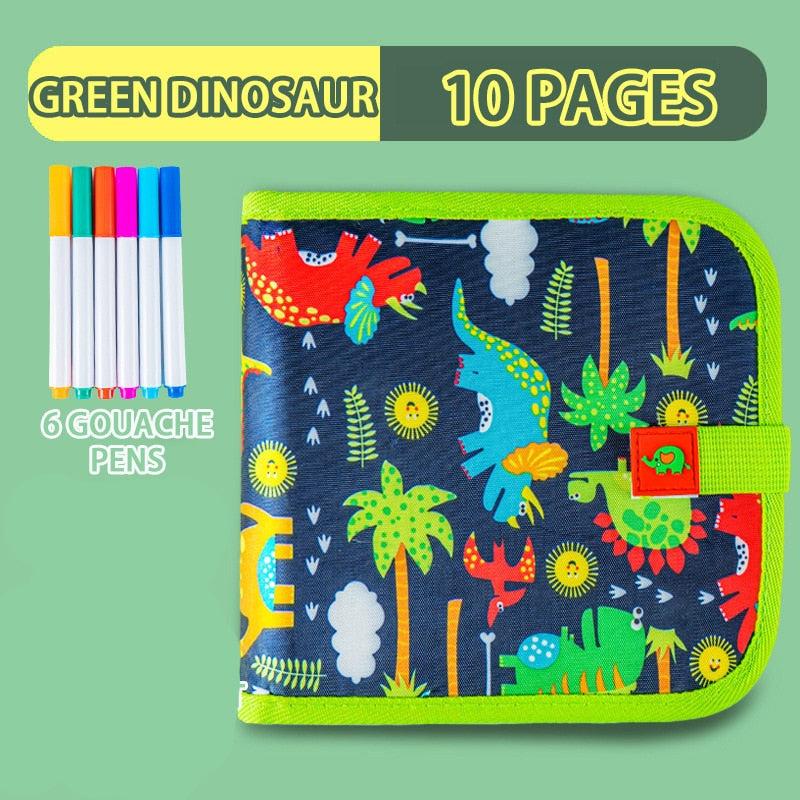 Caderno de Desenho Apagável Reutilizável - Ideal para Criatividade Sem Limites