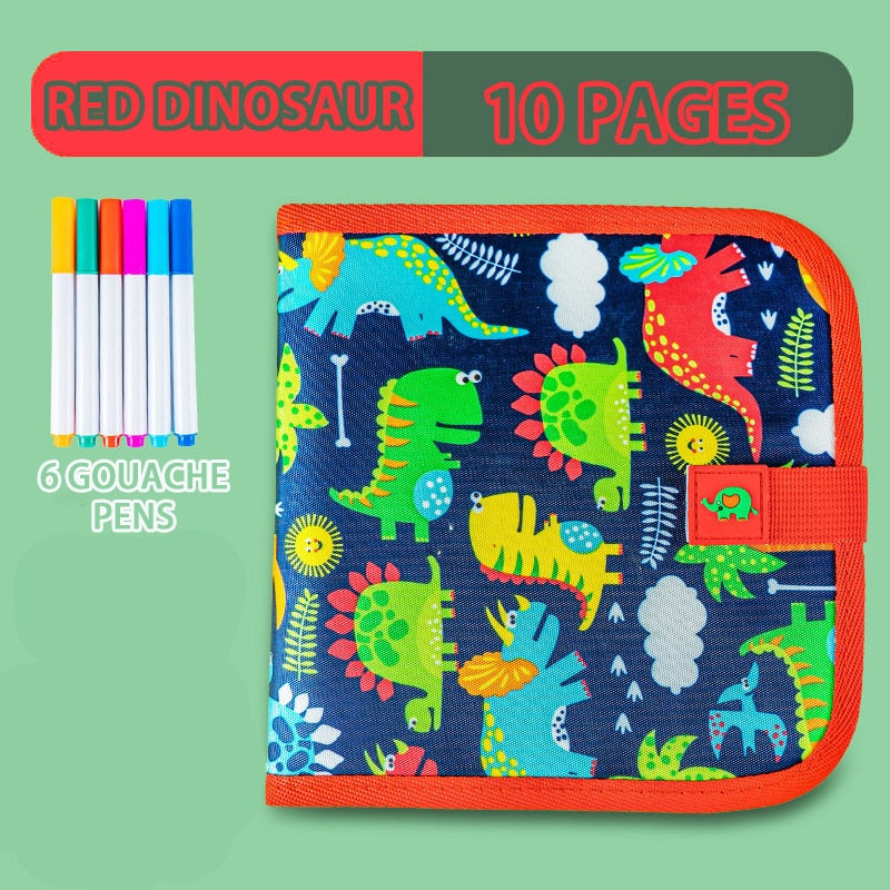 Caderno de Desenho Apagável Reutilizável - Ideal para Criatividade Sem Limites