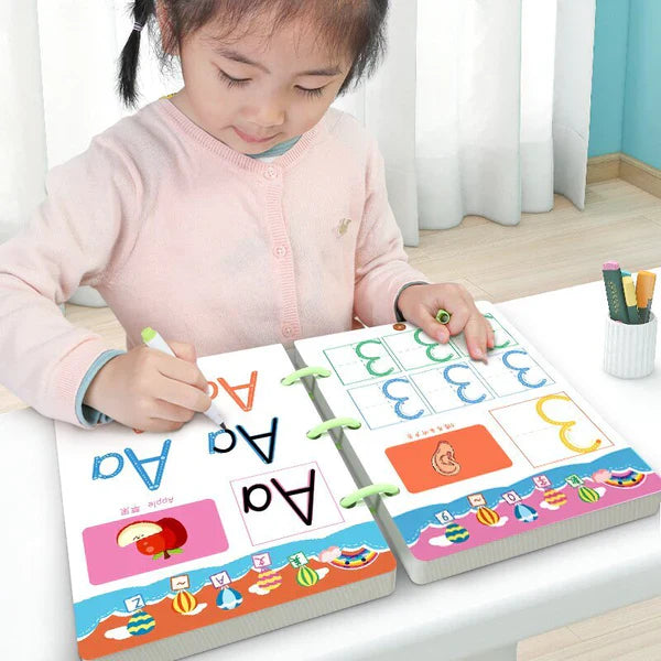 Caderno de Desenho e Traço Infantil - Livro Mágico para Crianças
