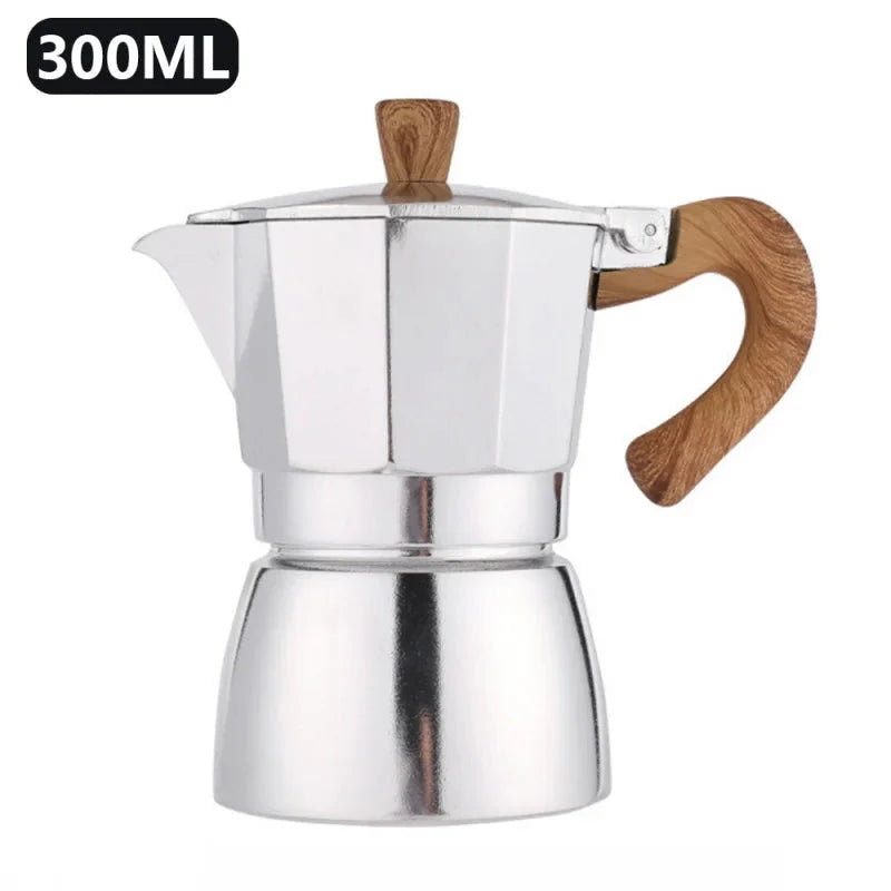 Cafeteira Italiana Colorida - Capacidade de 150ml ou 300ml