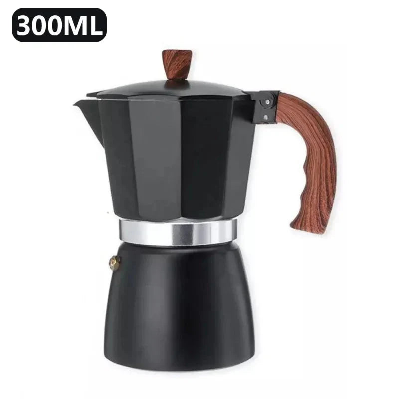 Cafeteira Italiana Colorida - Capacidade de 150ml ou 300ml
