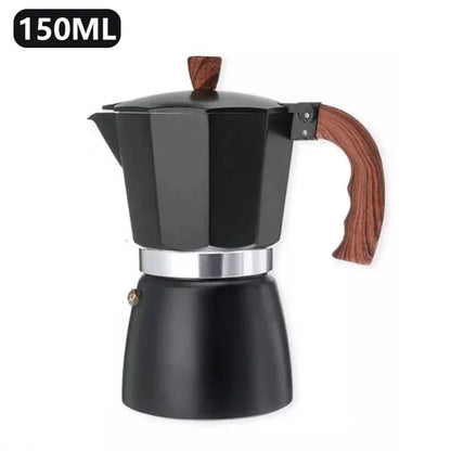 Cafeteira Italiana Colorida - Capacidade de 150ml ou 300ml