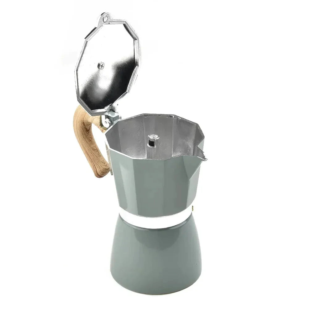 Cafeteira Italiana Colorida - Capacidade de 150ml ou 300ml