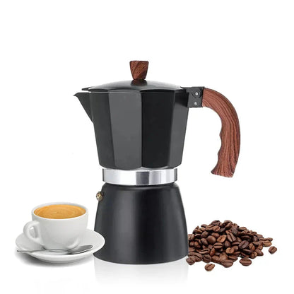 Cafeteira Italiana Colorida - Capacidade de 150ml ou 300ml