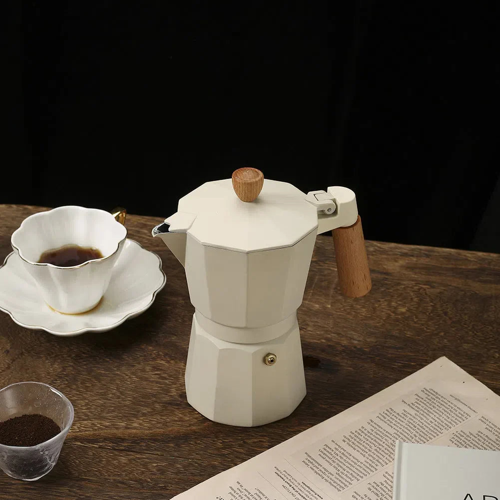 Cafeteira Italiana Espresso de Alumínio 6 Xícaras - Café Autêntico