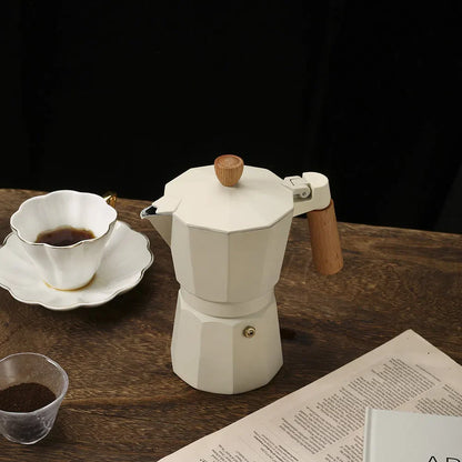 Cafeteira Italiana Espresso de Alumínio 6 Xícaras - Café Autêntico