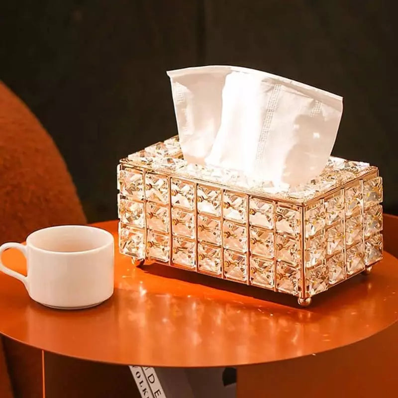 Caixa Luxuosa para Lenços Umedecidos e Lenços de Papel - Organizador Prático