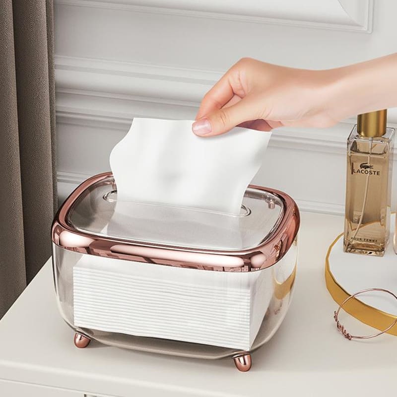 Caixa Organizadora para Lenços Umedecidos e Papel Toalha - Ideal para Casa e Viagem
