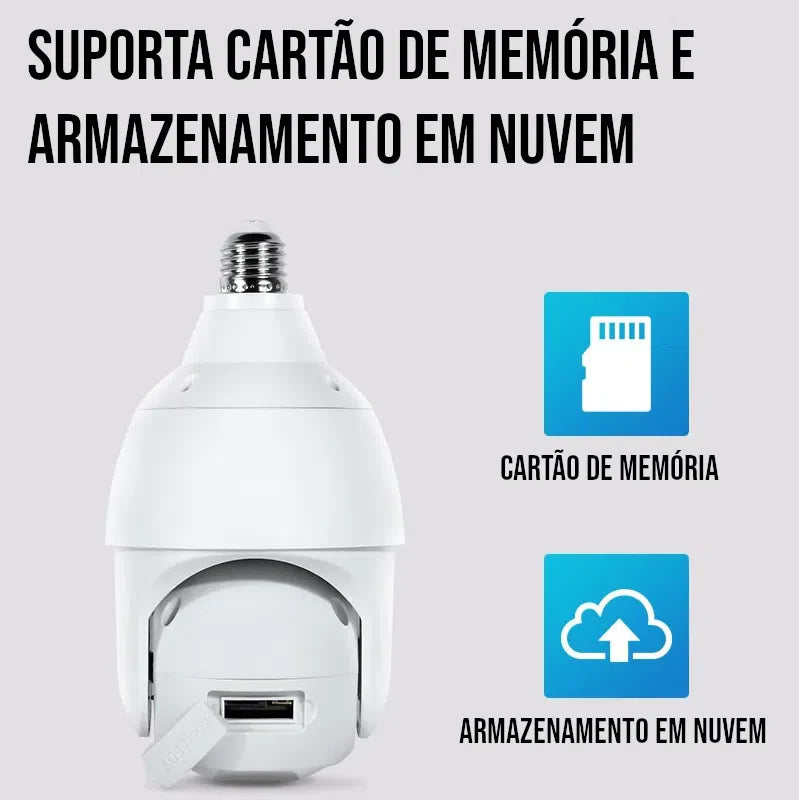 Câmera Wi-Fi Espiã 360º com Frete Grátis