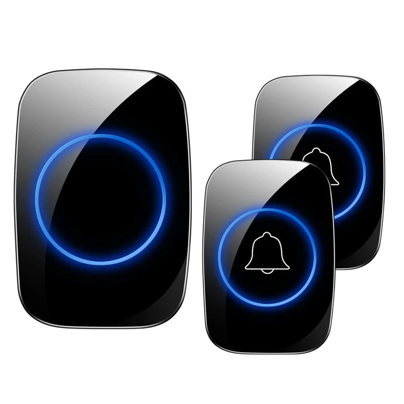 Campainha Inteligente Sem Fio - Conexão Wi-Fi, Função de Vídeo e Intercomunicador