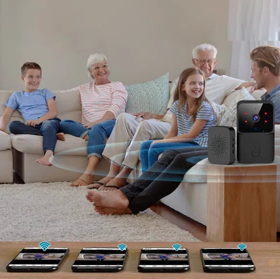 Campainha Sem Fio Nano Vision - Sistema de Segurança Avançado