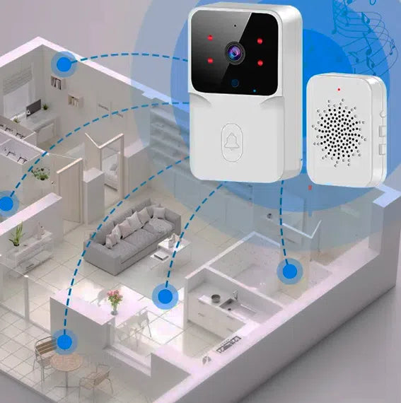 Campainha Sem Fio Nano Vision - Sistema de Segurança Avançado