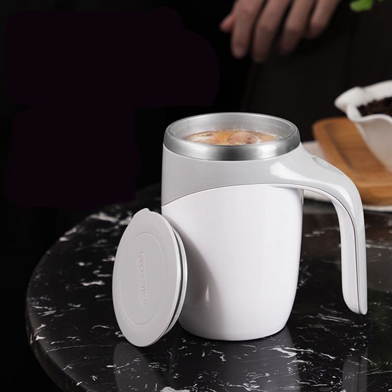 Caneca Térmica Mixer de Inox Portátil - Ideal para Bebidas Quentes e Frias