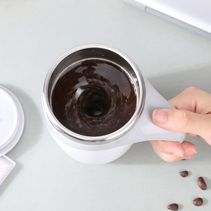 Caneca Térmica Mixer de Inox Portátil - Ideal para Bebidas Quentes e Frias