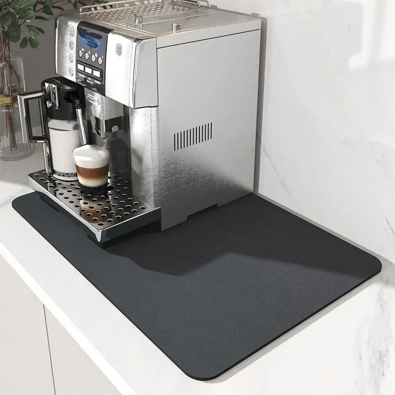 Cantinho do Café Tapete Absorvente Antiderrapante para Cozinha