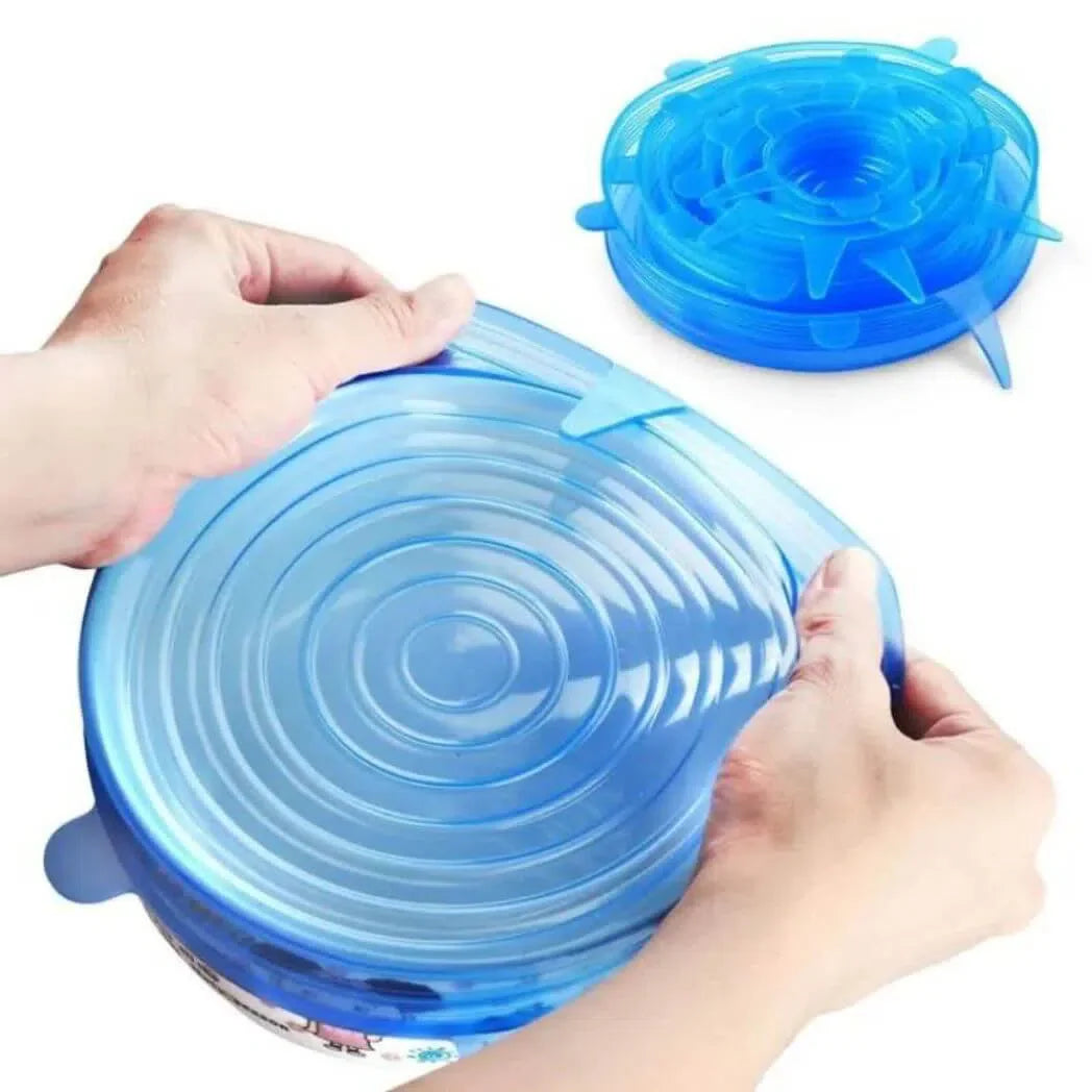 Capa Protetora de Silicone para Armazenamento de Alimentos
