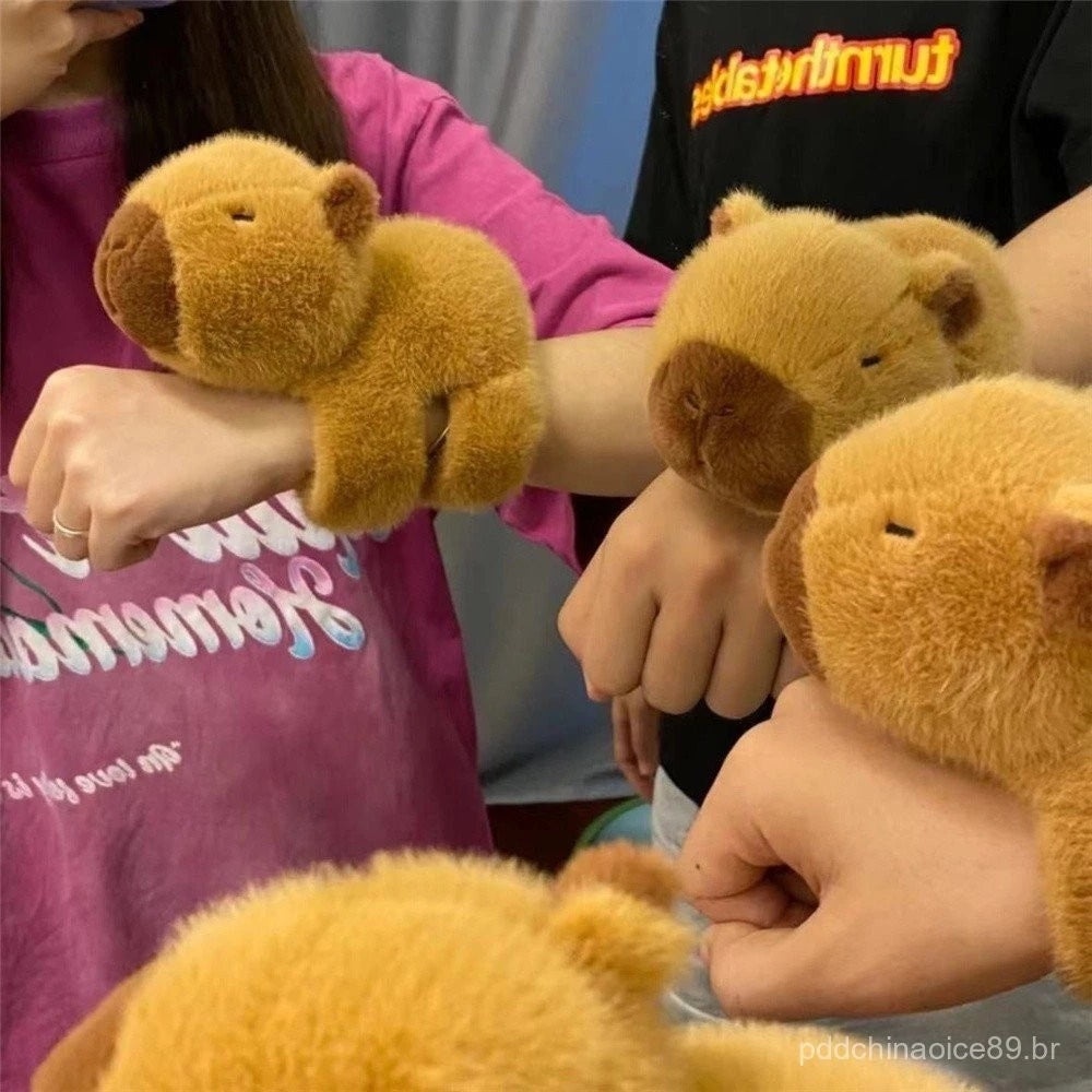 Capibara Capivara De Pelúcia Fofinha Para Capilovers - Encantadora E Perfeita para Presentear