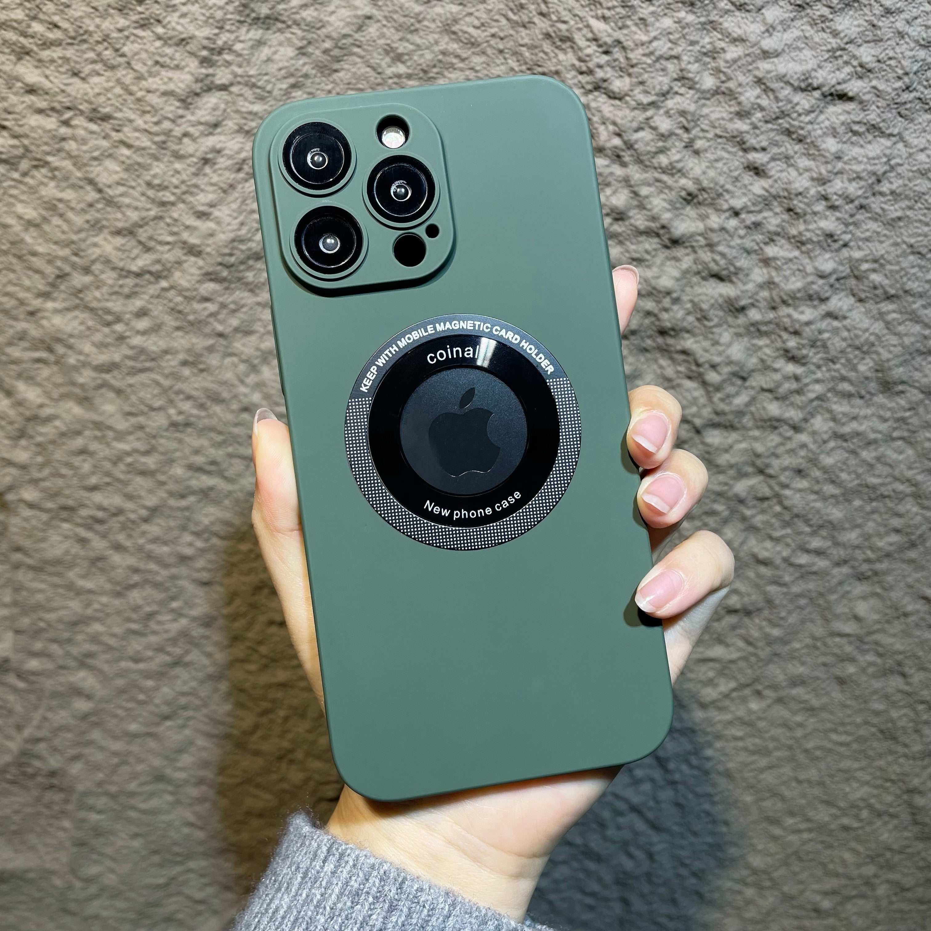 Capinha Premium para iPhone com Design em Destaque da Maçã