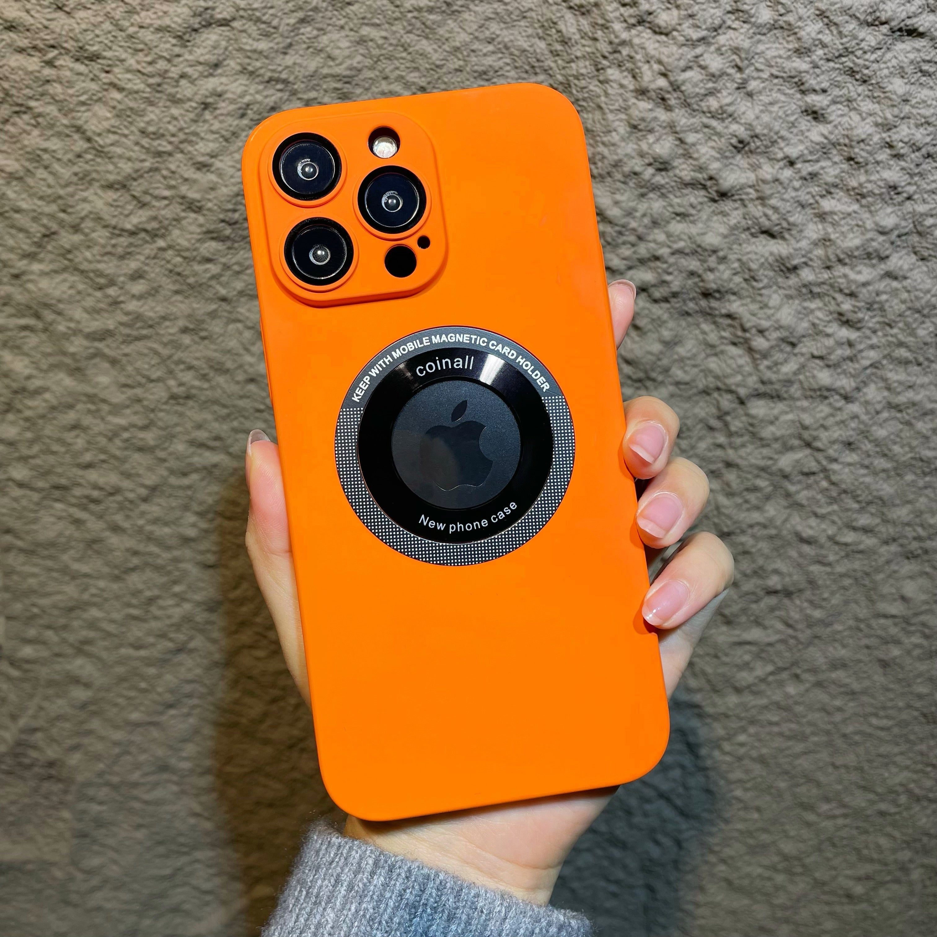 Capinha Premium para iPhone com Design em Destaque da Maçã