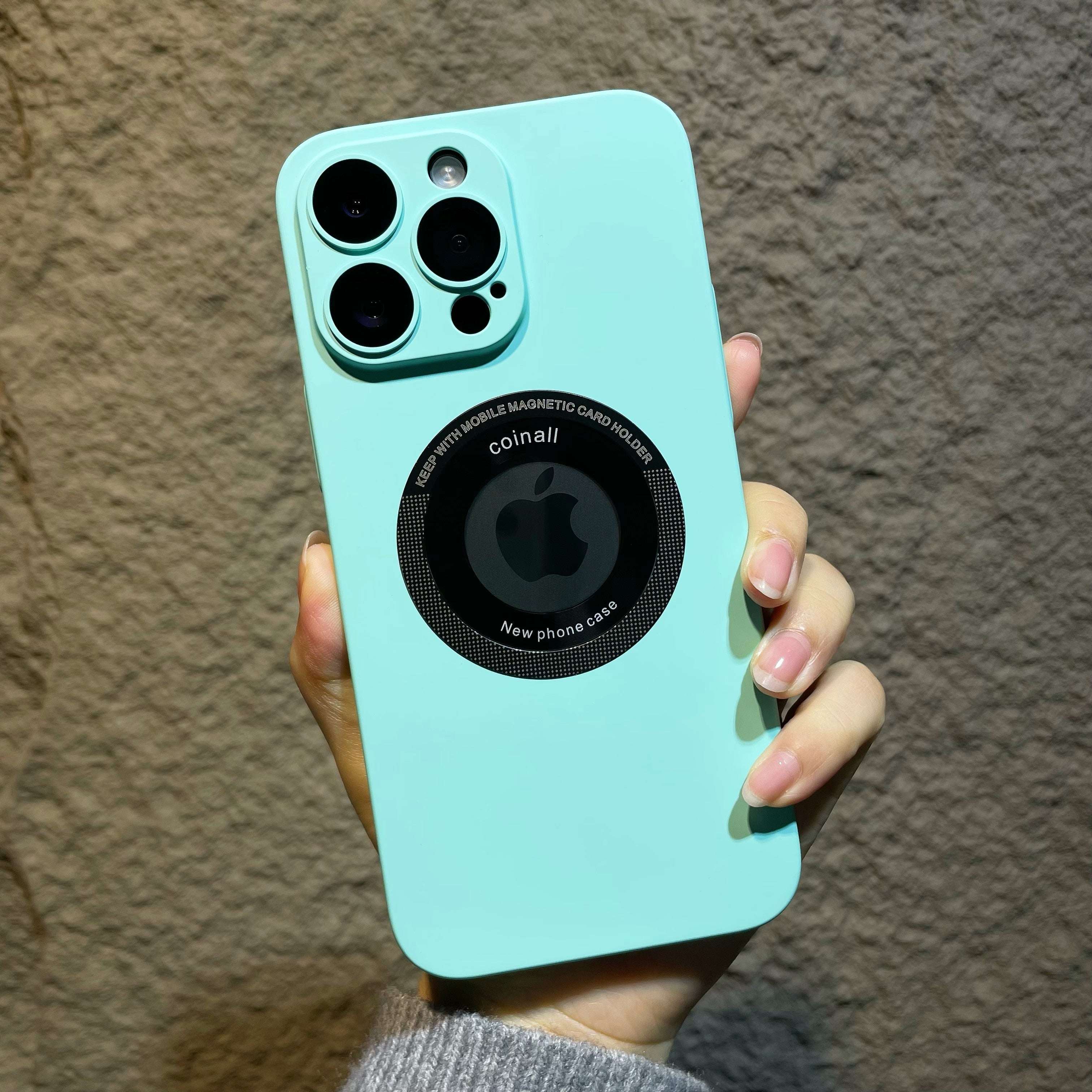 Capinha Premium para iPhone com Design em Destaque da Maçã