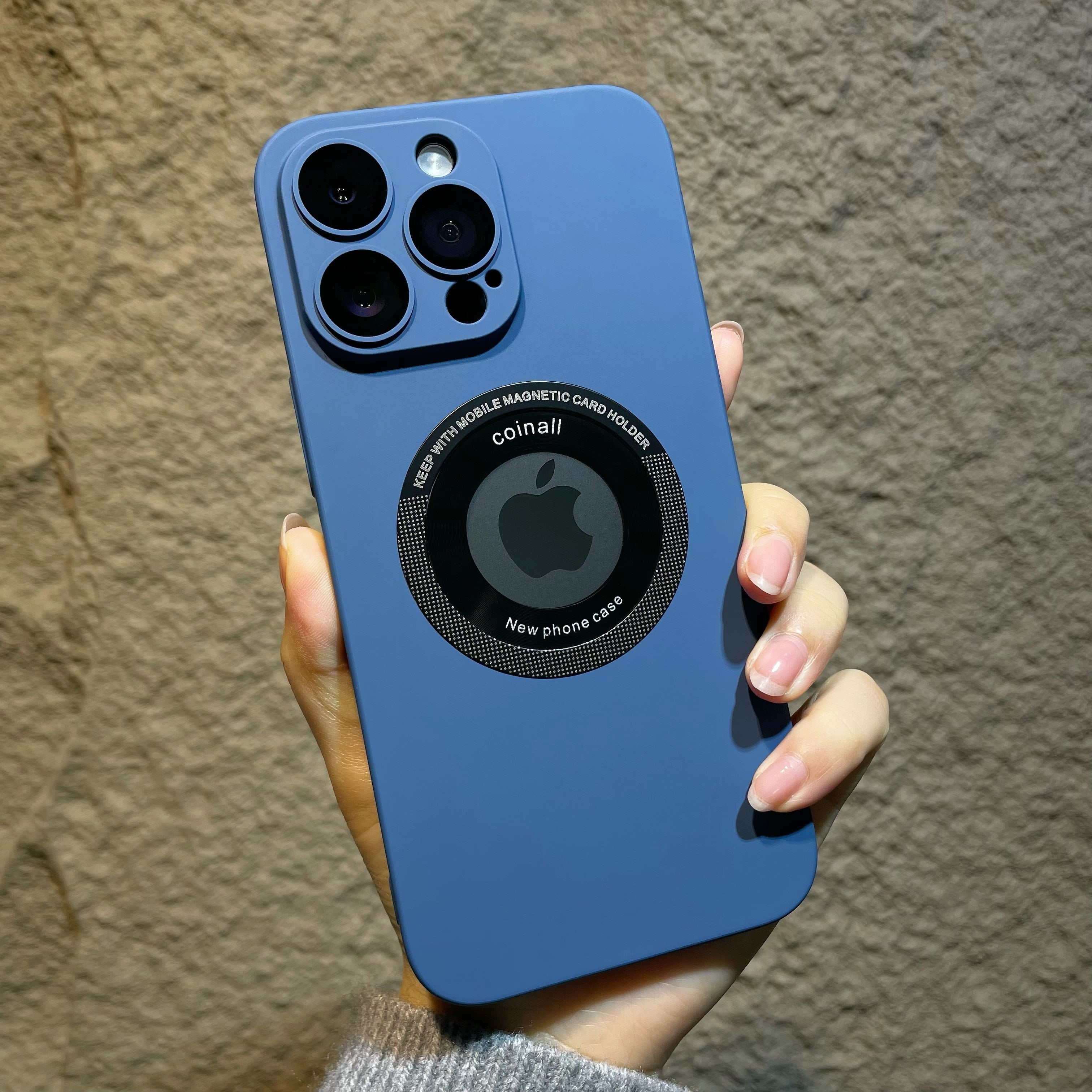 Capinha Premium para iPhone com Design em Destaque da Maçã