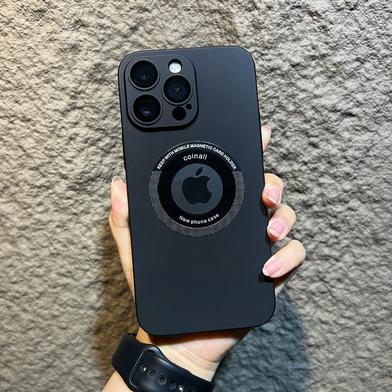 Capinha Premium para iPhone com Design em Destaque da Maçã