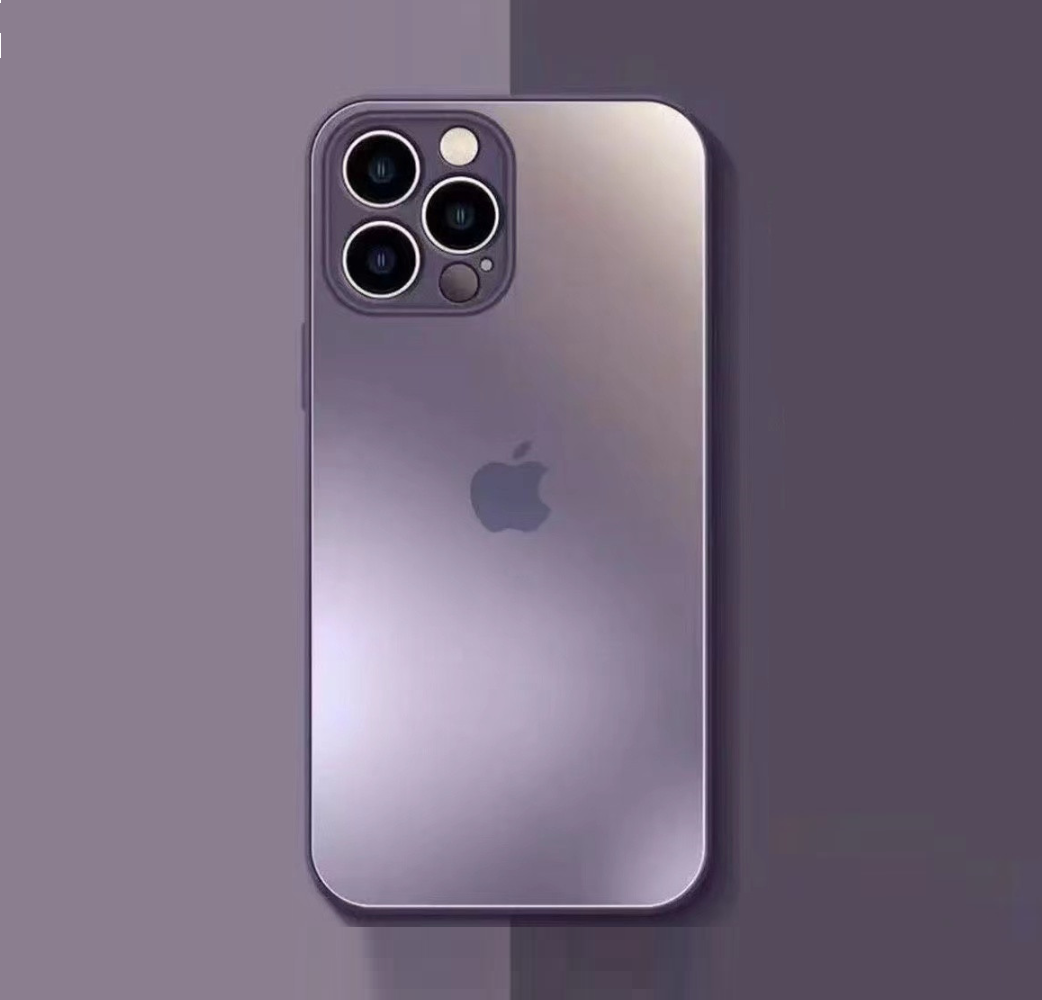 Capinha para iPhone com Vidro Temperado Fosco - Vitra Pro