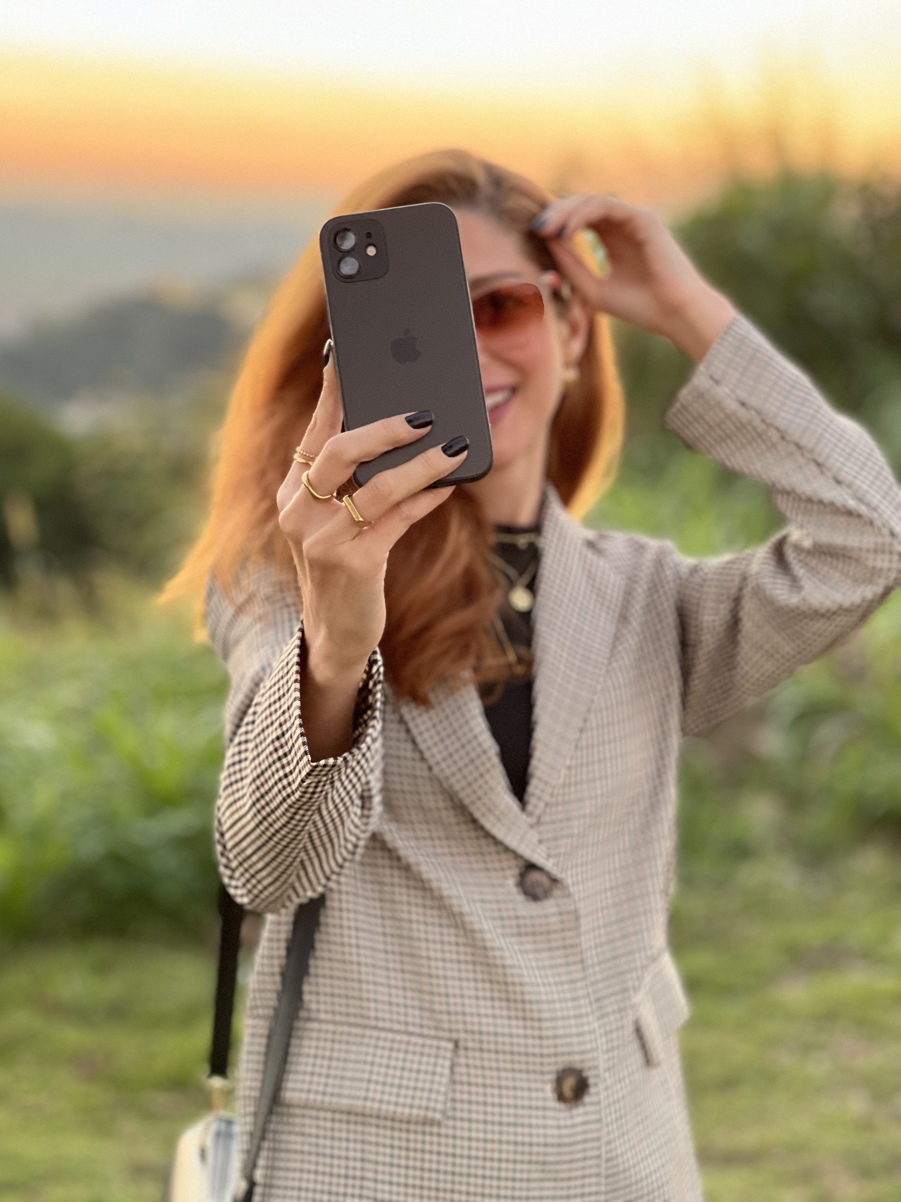 Capinha para iPhone com Vidro Temperado Fosco - Vitra Pro