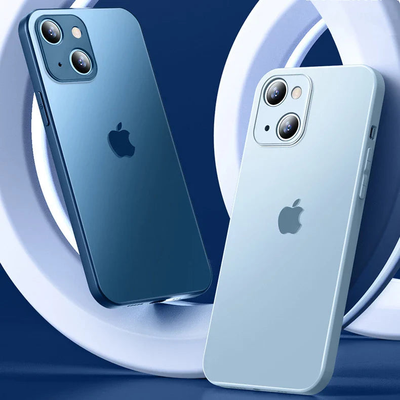 Capinha para iPhone com Vidro Temperado Fosco - Vitra Pro