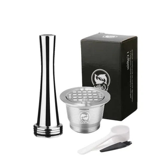 Cápsula Reutilizável de Aço Inoxidável para Nespresso