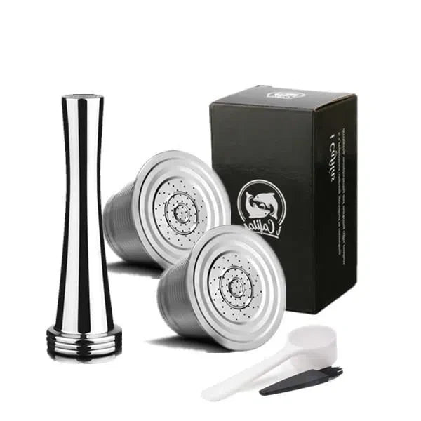Cápsula Reutilizável de Inox para Máquinas Nespresso