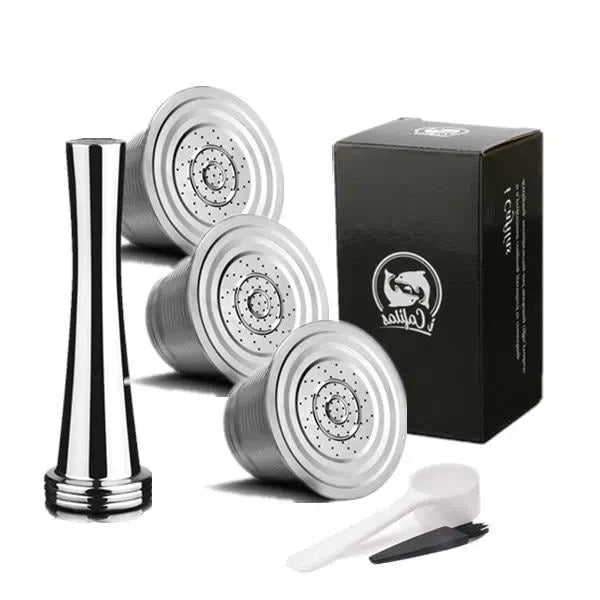 Cápsula Reutilizável de Inox para Máquinas Nespresso