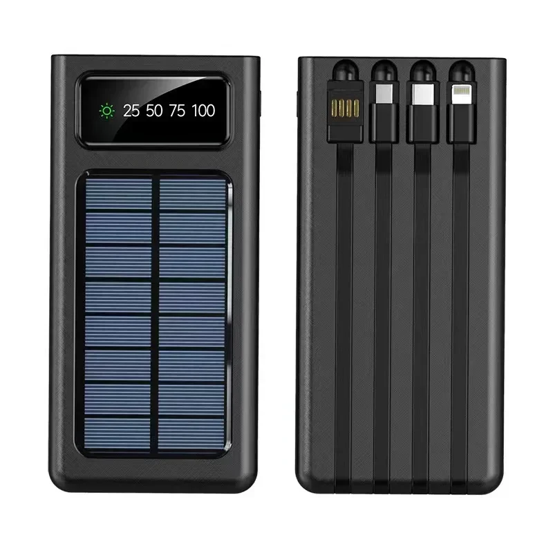 Carregador Portátil Solar de Alta Capacidade 200.000mAh
