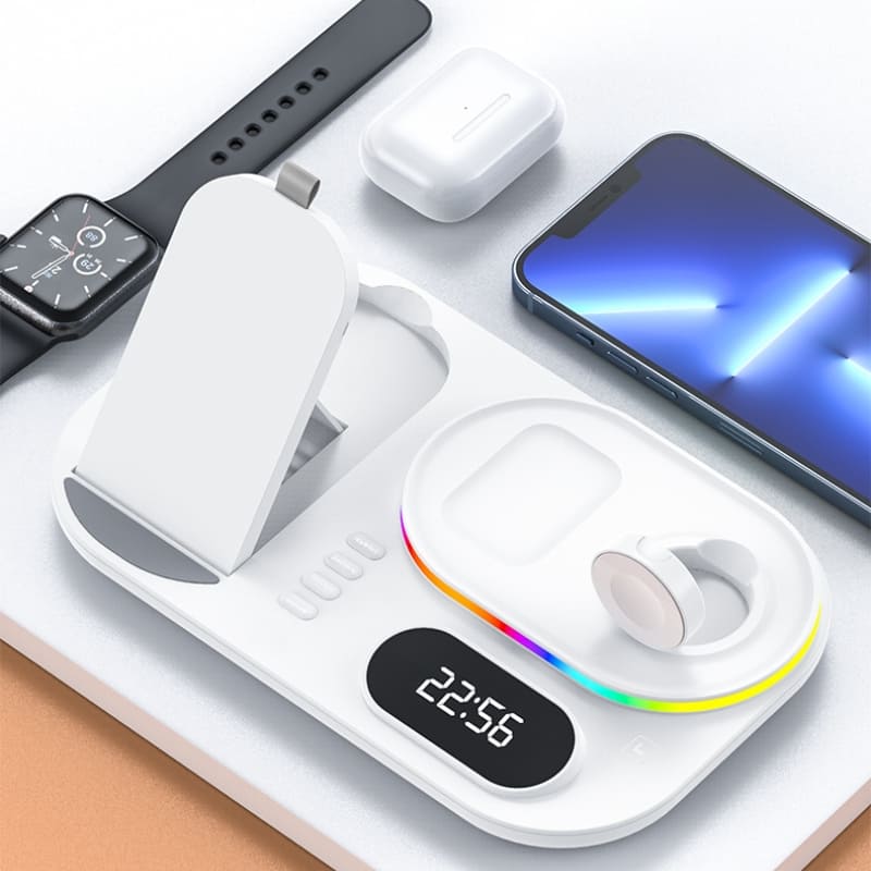 Carregador Sem Fio por Indução para iPhone, Samsung e Huawei