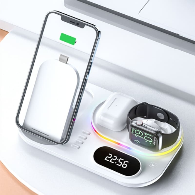 Carregador Sem Fio por Indução para iPhone, Samsung e Huawei