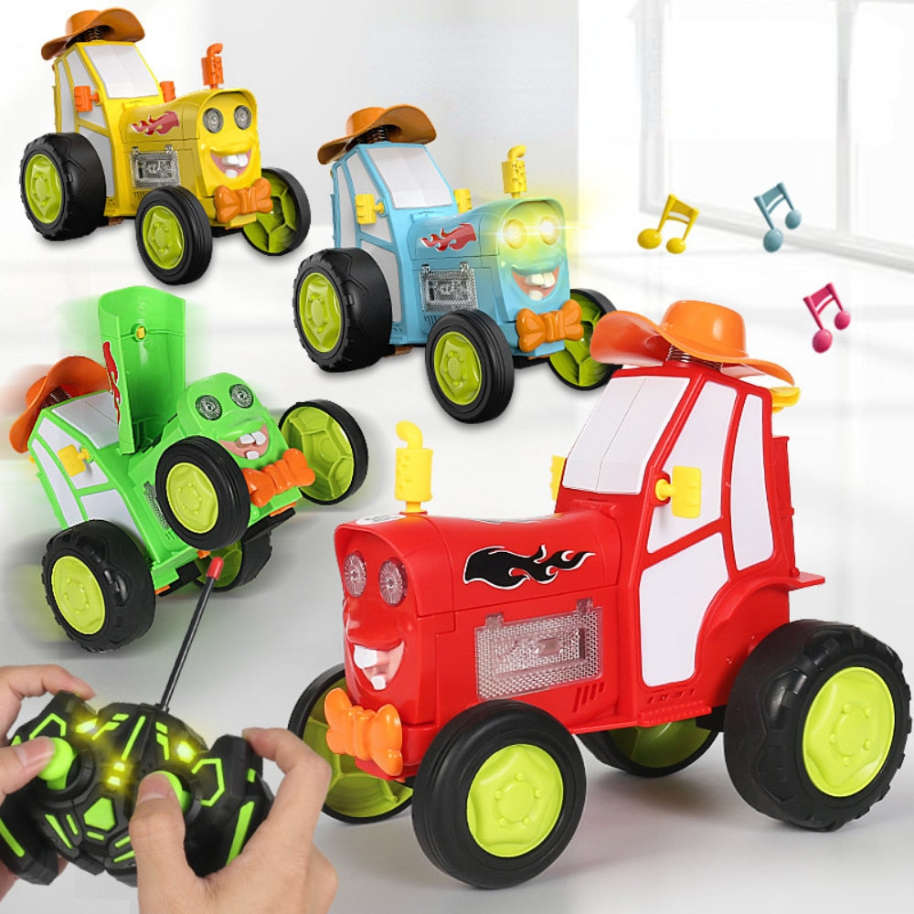 Carro de Brinquedo Animado com Controle Remoto - Veículo TurboMotion para Crianças