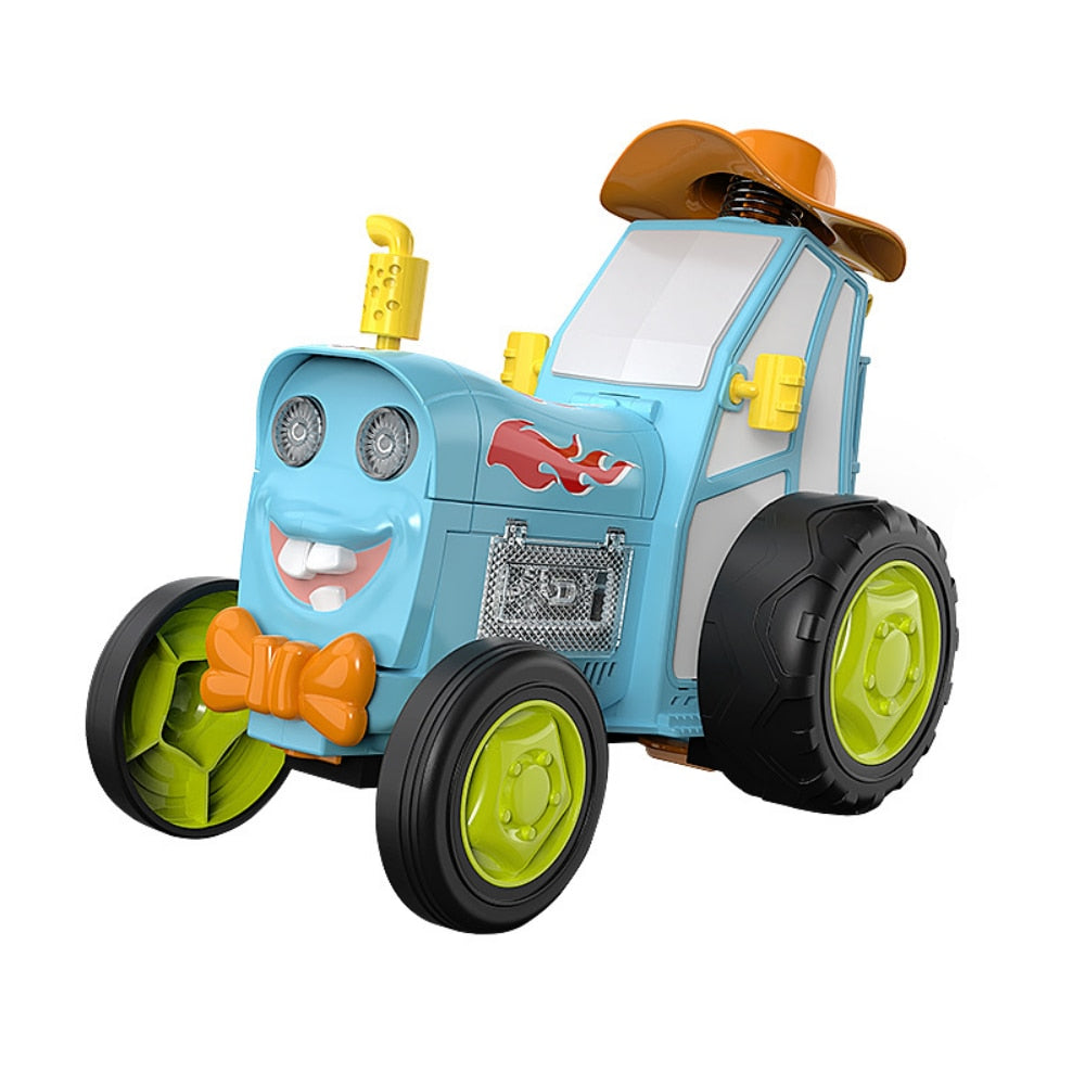 Carro de Brinquedo Animado com Controle Remoto - Veículo TurboMotion para Crianças