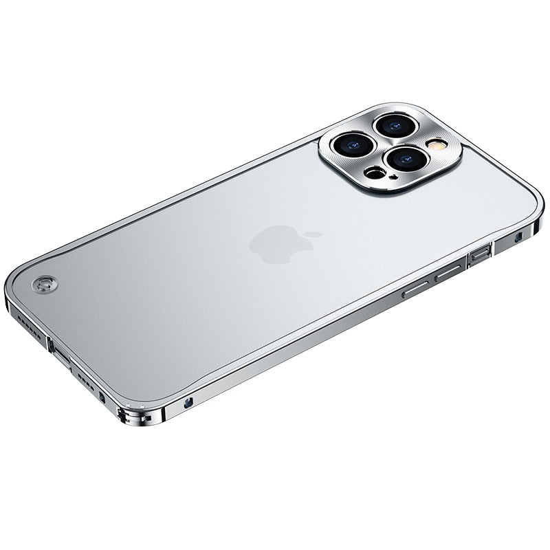 Case para iPhone em Alumínio Aeronáutico - Proteção Metálica