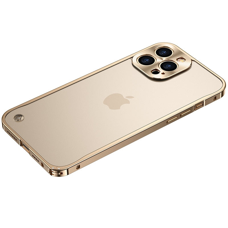 Case para iPhone em Alumínio Aeronáutico - Proteção Metálica